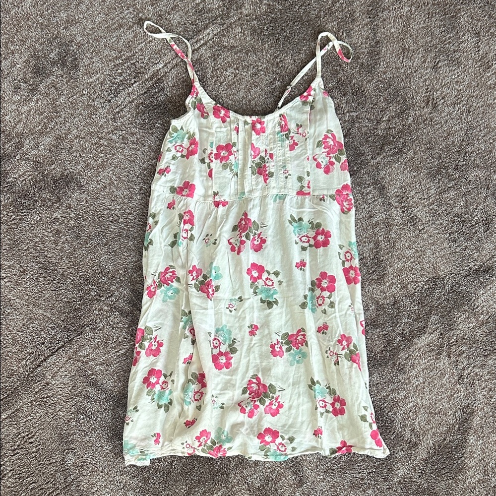 Hollister Floral Print Mini Sundress